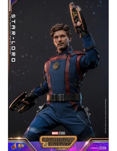 es::Guardianes de la Galaxia Vol. 3 Figura 1/6 Star-Lord Hot Toys 31 cm