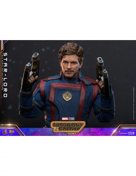 es::Guardianes de la Galaxia Vol. 3 Figura 1/6 Star-Lord Hot Toys 31 cm