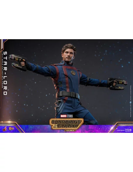 es::Guardianes de la Galaxia Vol. 3 Figura 1/6 Star-Lord Hot Toys 31 cm