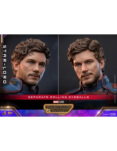 es::Guardianes de la Galaxia Vol. 3 Figura 1/6 Star-Lord Hot Toys 31 cm