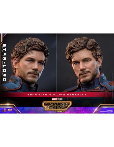 es::Guardianes de la Galaxia Vol. 3 Figura 1/6 Star-Lord Hot Toys 31 cm