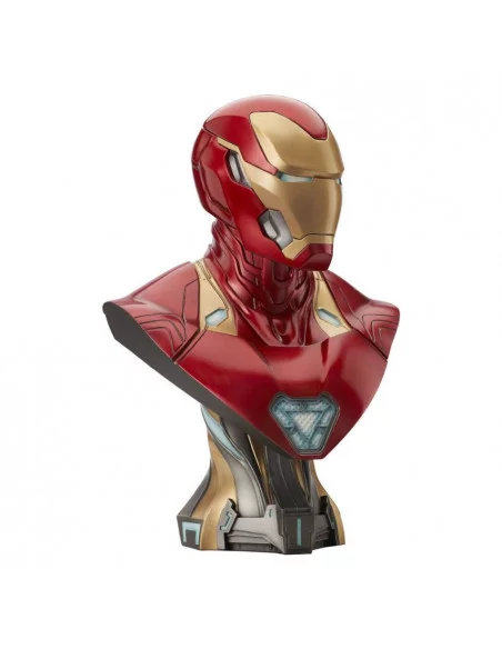 es::EMBALAJE DAÑADO Vengadores: Infinity War Legends in 3D Busto 1/2 Iron Man MK50 25 cm