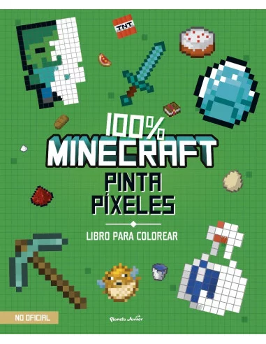 es::100% Minecraft. Pinta píxeles