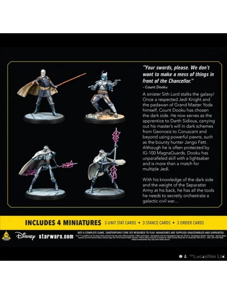 es::Star Wars: Shatterpoint - Twice the Pride Count Dooku Squad Pack