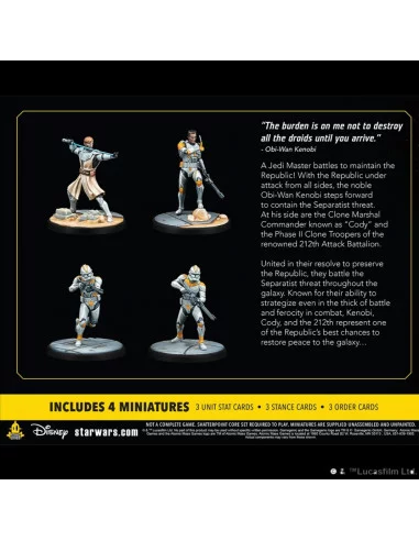 es::Star Wars: Shatterpoint - Hello There General Obi-Wan Kenobi Squad Pack