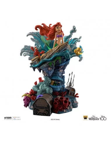 es::Disney Estatua Art Scale Deluxe 1/10 Little Mermaid 29 cm