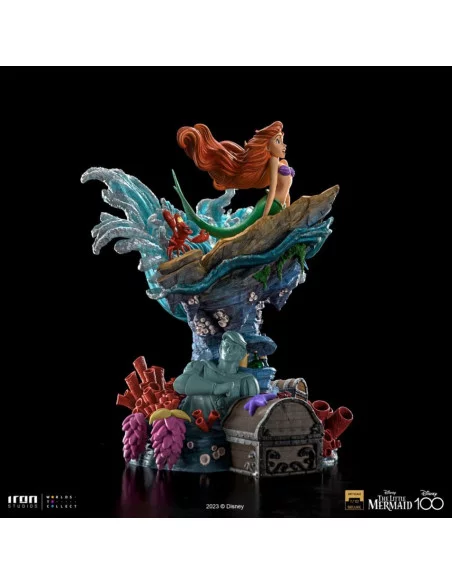 es::Disney Estatua Art Scale Deluxe 1/10 Little Mermaid 29 cm