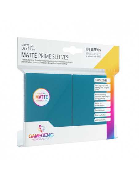 es::Pack Matte Prime Sleeves Blue (100 fundas)