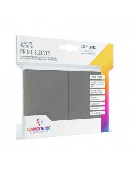 es::Pack Prime Sleeves Gray (100 fundas)