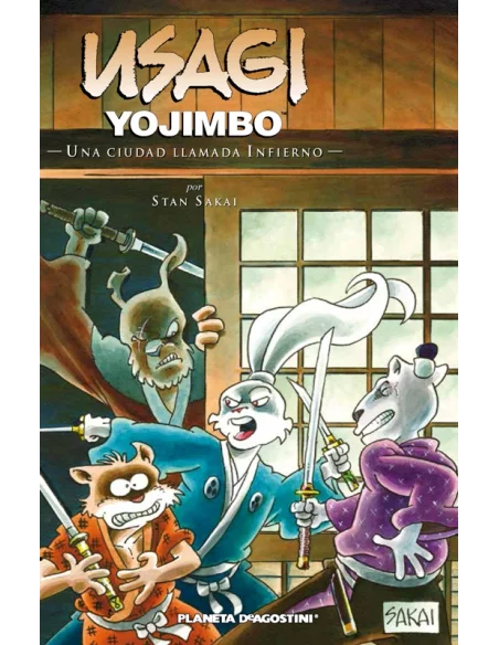 es::Usagi Yojimbo 27: Una ciudad llamada infierno