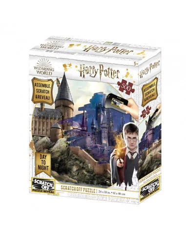 es::Harry Potter Puzle Para rascar Hogwarts Día y noche 500 piezas