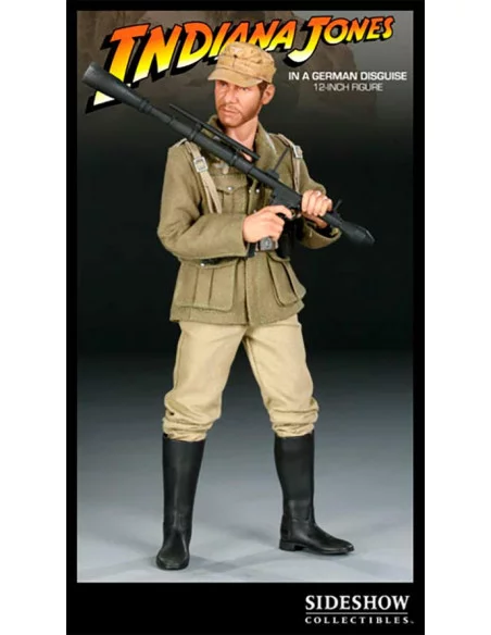 es::Indiana Jones Figura 1/6 Indiana Jones in German Disguise 30 cm
