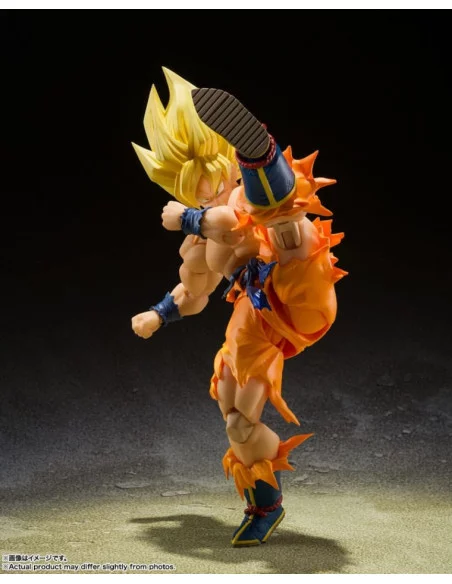 es::Dragon Ball FighterZ Figura S.H. Figuarts Super Saiyan Son Goku - Legendary Super Saiyan - 14 cm
