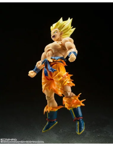 es::Dragon Ball FighterZ Figura S.H. Figuarts Super Saiyan Son Goku - Legendary Super Saiyan - 14 cm