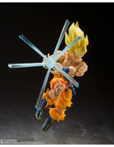 es::Dragon Ball FighterZ Figura S.H. Figuarts Super Saiyan Son Goku - Legendary Super Saiyan - 14 cm