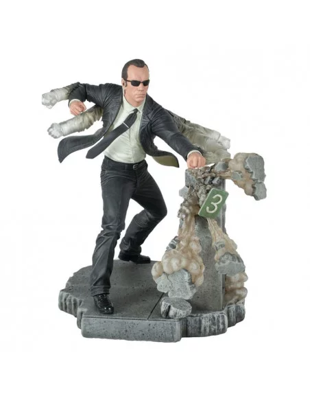 es::The Matrix Gallery Estatua Agent Smith 25 cm