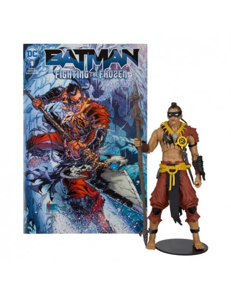 es::DC Black Adam Page Punchers Figura & Cómic Robin (Batman: Fighting The Frozen Comic) 18 cm