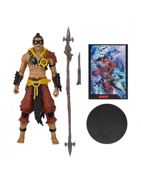 es::DC Black Adam Page Punchers Figura & Cómic Robin (Batman: Fighting The Frozen Comic) 18 cm