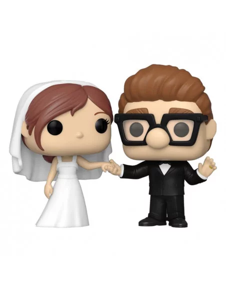 es::Up Pack de 2 Funko POP! Ellie & Carl Wedding 9 cm