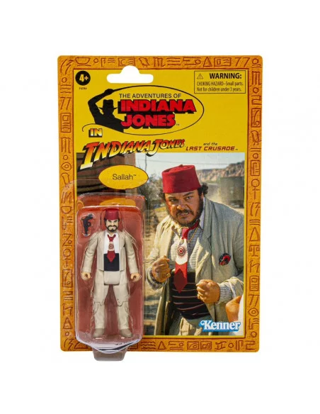es::Indiana Jones Retro Collection Figura Sallah 10 cm