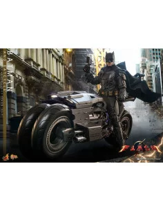 es::The Flash Set de figuras 1/6 Batman & Batcycle Hot Toys 30 cm 2