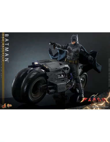 es::The Flash Set de figuras 1/6 Batman & Batcycle Hot Toys 30 cm