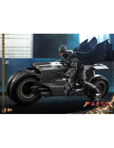 es::The Flash Set de figuras 1/6 Batman & Batcycle Hot Toys 30 cm
