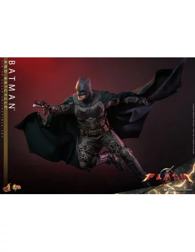 es::The Flash Set de figuras 1/6 Batman & Batcycle Hot Toys 30 cm