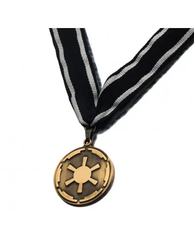 es::Star Wars The Mandalorian Medallón Engranaje Imperial del Cliente