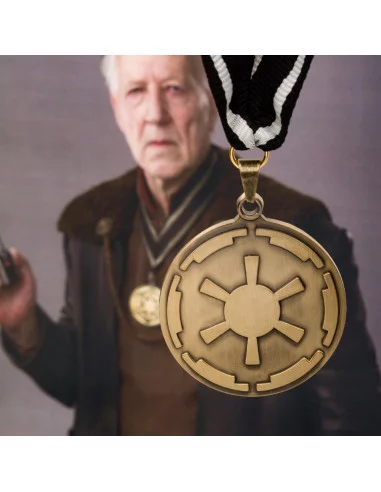 es::Star Wars The Mandalorian Medallón Engranaje Imperial del Cliente