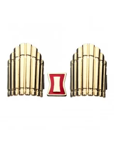 es::Marvel Black Widow Réplica Brazaletes y Pin cinturón 2