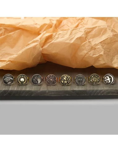 es::Juego de Tronos Set de Anillos (8)