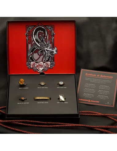 es::Dungeons & Dragons Set de 6 Anillos
