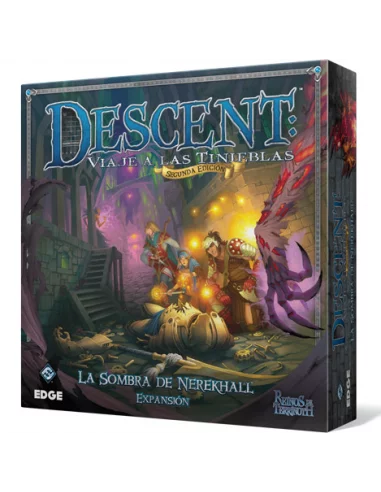 es::Descent (2ª Ed.): La Sombra de Nerekhall - Expansión Juego de tablero