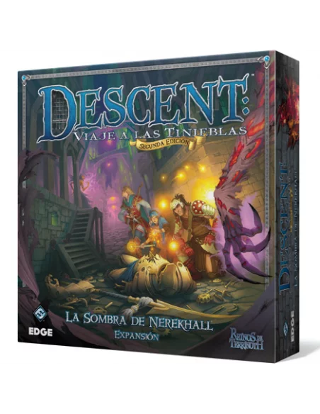 es::Descent (2ª Ed.): La Sombra de Nerekhall - Expansión Juego de tablero
