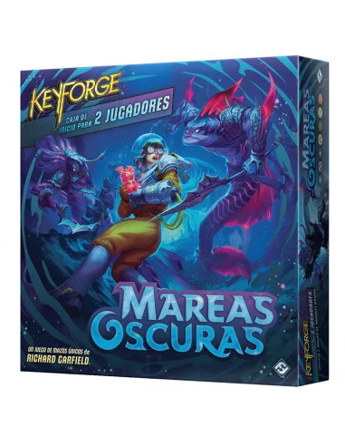 es::KeyForge Mareas Oscuras Caja de inicio para 2 jugadores