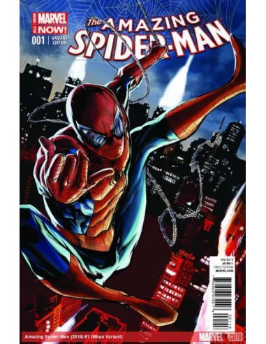 es::The Amazing Spider-man 1 (2014) Pop Mah variant - Marvel Comics USA