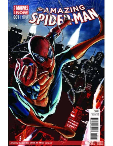 es::The Amazing Spider-man 1 (2014) Pop Mah variant - Marvel Comics USA
