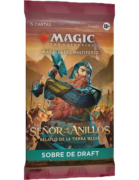 es::Magic the Gathering El Señor de los Anillos: Relatos de la Tierra Media (1 sobre Draft en castellano)