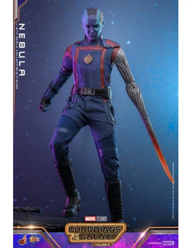 es::Guardianes de la Galaxia Vol. 3 Figura 1/6 Nebula Hot Toys 29 cm