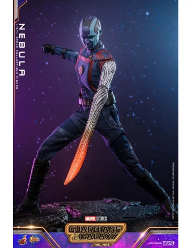 es::Guardianes de la Galaxia Vol. 3 Figura 1/6 Nebula Hot Toys 29 cm