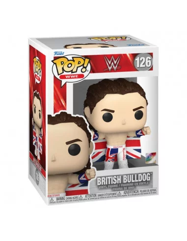 es::WWE Funko POP! British Bulldog 9 cm