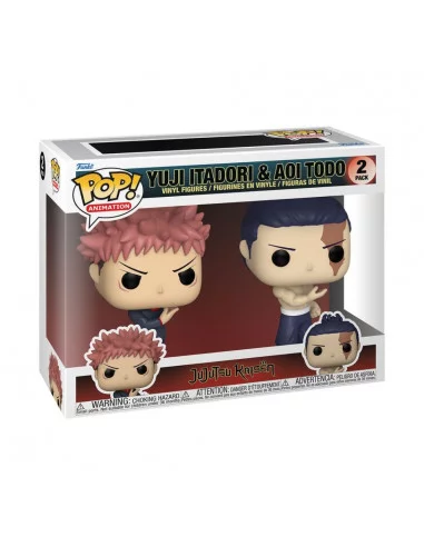 es::Jujutsu Kaisen Pack Funko Pop! Itadori & Todo 9 cm