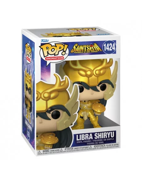 es::Saint Seiya Figura Funko POP! Gold Libra Shiryu 9 cm