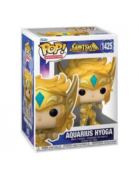 es::Saint Seiya Figura Funko POP! Gold Aquarius Hyoga 9 cm