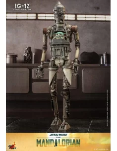 es::Star Wars The Mandalorian Figuras 1/6 IG-12 Hot Toys 36 cm