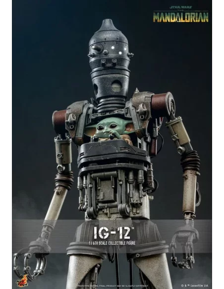 es::Star Wars The Mandalorian Figuras 1/6 IG-12 Hot Toys 36 cm