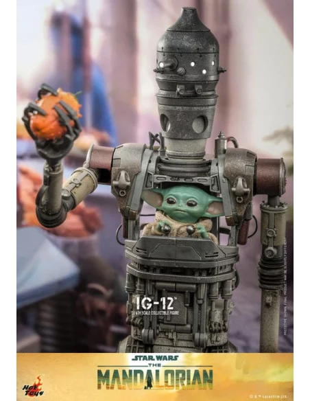 es::Star Wars The Mandalorian Figuras 1/6 IG-12 Hot Toys 36 cm