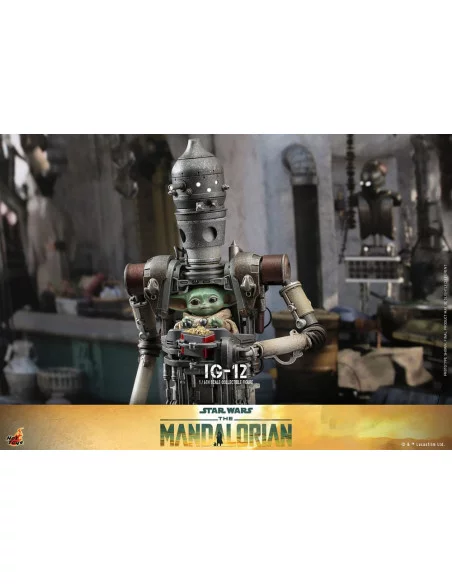 es::Star Wars The Mandalorian Figuras 1/6 IG-12 Hot Toys 36 cm