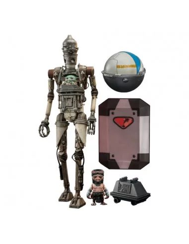 es::Star Wars The Mandalorian Figuras 1/6 IG-12 con accesorios Hot Toys 36 cm